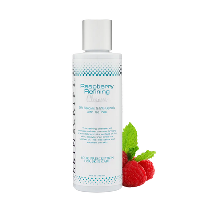 Skin Script Raspberry Refining Cleanser – Anti-aging serum and natural moisturizer for glowing, youthful skin. Gently exfoliates and hydrates for a radiant complexion.